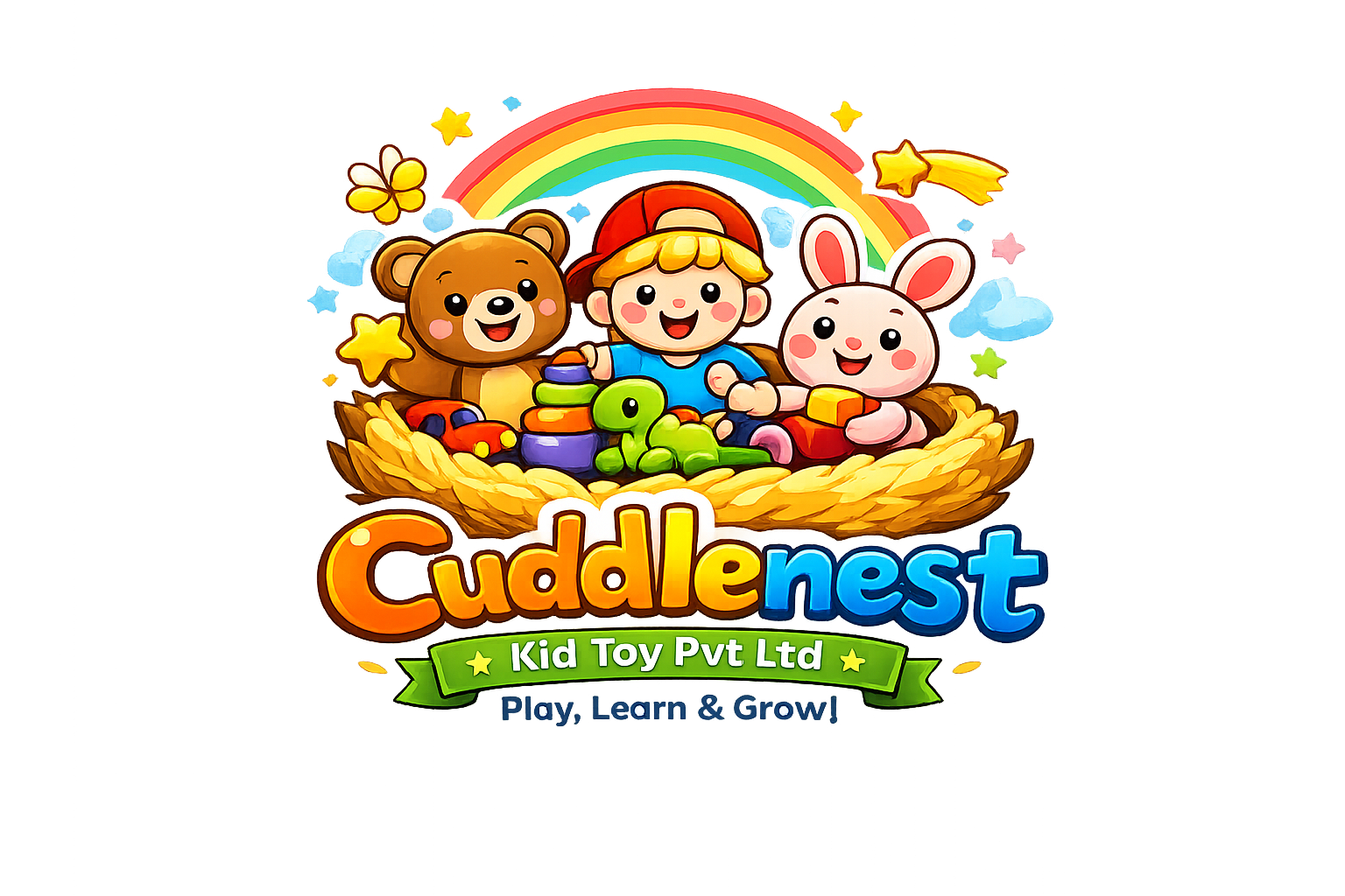 Cuddle Nest Kid Toy Logo