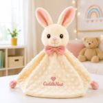 CuddleNest Baby Bunny Comforter Toy | 25 cm