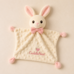 CuddleNest Baby Bunny Comforter Toy | 25 cm - Image 2